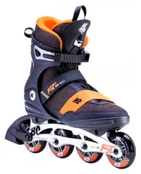 Ролики K2 FIT 80 Alu Black Orange 2021 (38)