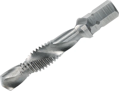 Метчик комбинированный Volkel М8х1,25 HSS-G допуск ISO2/6H L=50 мм хвостовик HEX 1/4" (15829)