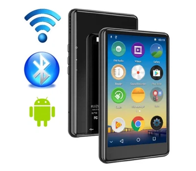 MP3 MP4 плеєр Ruizu H6 Hi-Fi 16Gb 4,0" Bluetooth 5.0 Wi-Fi із зовнішнім динаміком Android