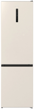 Холодильник с нижн. мороз. камерой Gorenje NRK6202AC4, 200х60х60см, 2 двери, 235( 96)л, бежевый (NRK6202AC4)