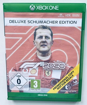 F1 2020 Deluxe Schumacher Edition, русские субтитры - диск для XBOX One, Б/У