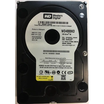 Жесткий диск Western Digital 400Gb 7200rpm 16MB (WD4000KD) 3.5" SATAII Б/У