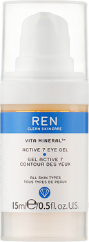 Гель для контуру очей Ren Clean Skincare Vita Mineral Active 7 15 мл (5060389248283)