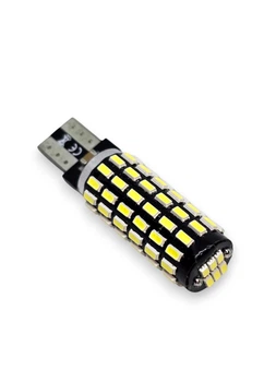 Светодиодная лампа&nbsp;Т10 W5W 78 SMD 3014 с обманкой и драйвером Autoexpect 12V Белая (10421)