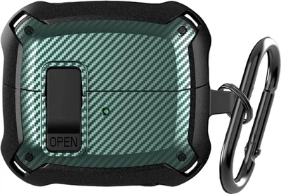 Чехол Protective TPU BeCover для Samsung Galaxy Buds 3 Dark Green (BC_711999)