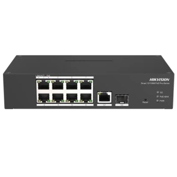 Коммутатор 10 портов управляемый Hikvision DS-3T1310P-SI/HS PoE