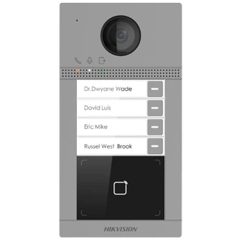 2 МП IP виклична панель з Wi-Fi Hikvision DS-KV8413-WME1(C)/Flush/Europe BV