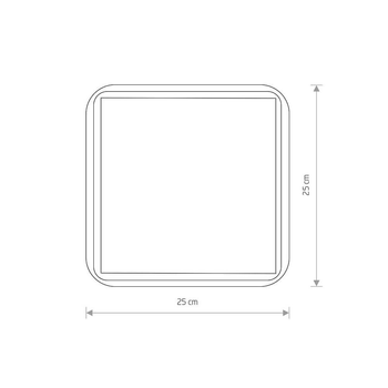 Светильник потолочный TAHOE II IP44 WHITE MATT 10037 Nowodvorski белый