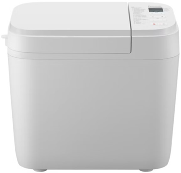 Хлібопічка Panasonic 550Вт, програм-1.25, макс.вага -1.25кг, форма-прямокутник, пластик, білий (SD-B2510WTS)