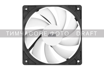 Корпусний вентилятор 2E F120-SN, 120мм, 500-1500rpm, 4pin 24dBa, чорний (2E-F120-SN)