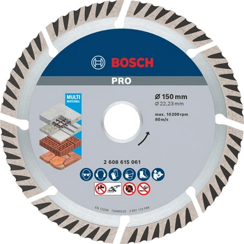 Алмазный круг Bosch Universal, 150x22,23x2,4 мм (2608615061)