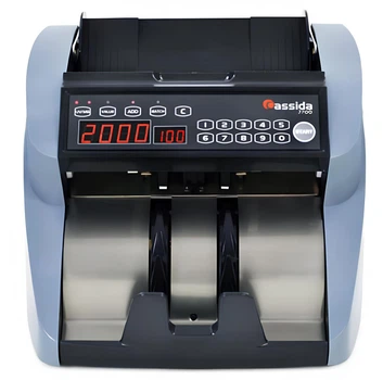 Счетчик Банкнот Cassida 7700 UV Сортировщик Купюр с Калькуляцией по Номиналу и Проверкой UV/SD/DD