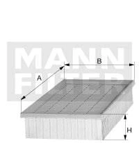 Фільтр повітряний MANN-FILTER Ford Focus/Kuga 1.0-1.5 EcoBoost/1.5-2.0 EcoBlue 18- (C 27 031)