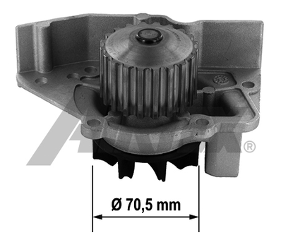 Насос охлаждающей жидкости, охлаждение двигателя AIRTEX 1579 Airtex (1579)