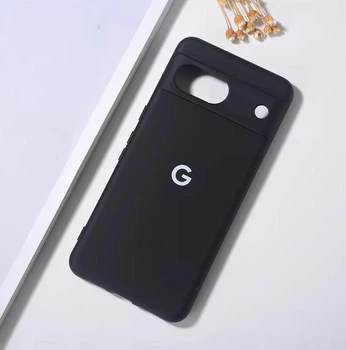 Чохол з лого "Google" з мікрофіброю Google Pixel 8a Чорний
