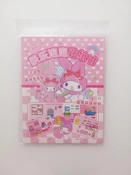 Развивающая альбом-книжка на липучках Toca Boca My Melody Тока Бока большая 195*250мм + 2 листа наклеек