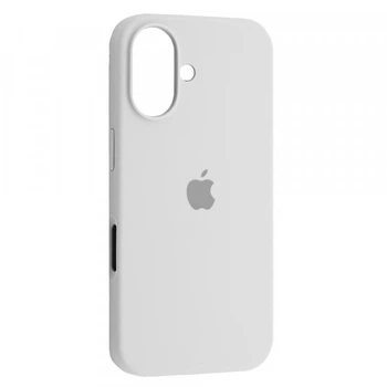 Чохол Silicone Case Full for iPhone 16 White