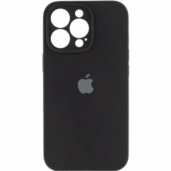 Чохол Silicone Full Case Camera Protect for Apple iPhone 16 Pro Max Black