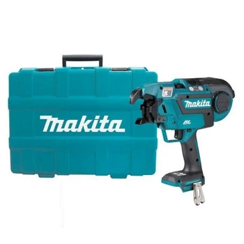 Пістолет для в'язання арматури акумуляторний Makita DTR180ZK (0.8 мм, 6 режимів, BL, LXT, 2.0 кг, без акумуляторів та зарядного пристрою)