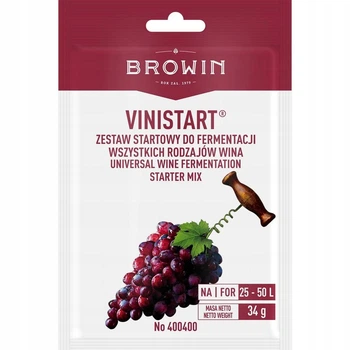 Дріжджі винні Vinistart ,34 г на 50л(Польща)
