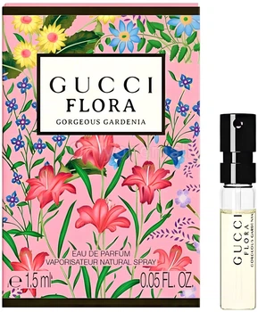 Пробник парфюмированная вода для женщин Gucci Flora Gorgeous Gardenia 1.5 мл (3616302018956)