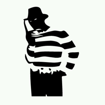 Наклейка на Авто / Мото / Витрину на Стекло Кузов " Хэллоуин - Halloween - Фредди Крюгер - Freddy " любой цвет