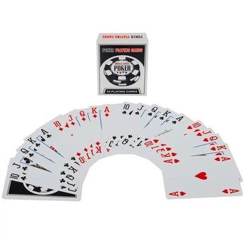 Карты игральные покерные пластиковые SP-Sport Poker 8027 54 карты