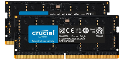 Память для ноутбуков Crucial DDR5 64 GB (2x32GB) SO-DIMM 4800 MHz (CT2K32G48C40S5)