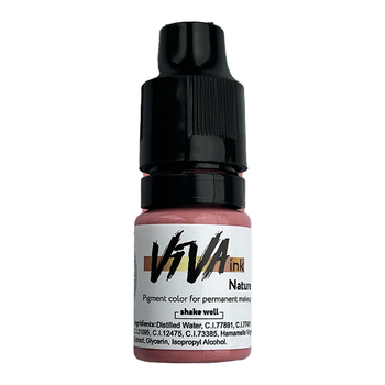 Пигмент для татуажа VIVA ink Lips #3 Nature, 4 мл