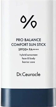 Солнцезащитный стик с пробиотиками для лица и тела - Dr. Ceuracle Pro Balance Comfort Sun Stick SPF50+ PA + + + + 18g (1363516-23830718)