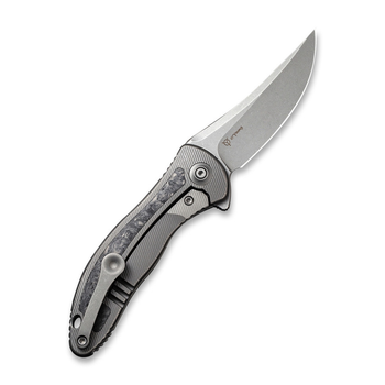 Кишеньковий складаний тактичний ніж Weknife Mini Synergy 2011CF-A CPM 20CV Grey (2011CF-A)