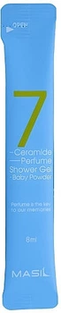 Гель для душа с ароматом детской присыпки - Masil 7 Ceramide Perfume Shower Gel Baby Powder (пробник) 8ml (1369769-16278457)
