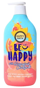Гель для душа "Грейпфрут и апельсин" - Happy Bath Smile Body Wash Brightening Grapefruit & Orange 900g (1402566-24170076)