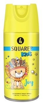 Дезодорант-спрей для дітей "Joy" - 4 Square Kids Joy Deodorant Body Spray 150ml (для тіла) (1393115-31163719)