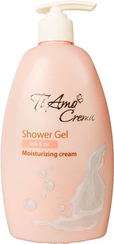 Гель для душа "Увлажняющий крем" - Мыловаренные традиции Ti Amo Crema 400ml (1380056-20956801)