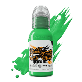 Тату краска World Famous Mint Green 30мл USA
