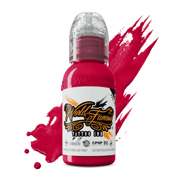 Тату краска World Famous Rose Red 30мл USA
