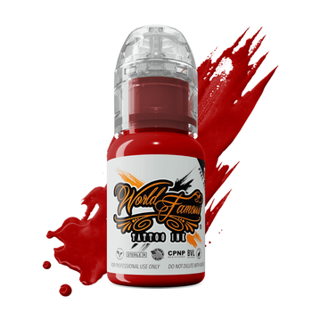 Тату краска World Famous Red Hot 15мл USA