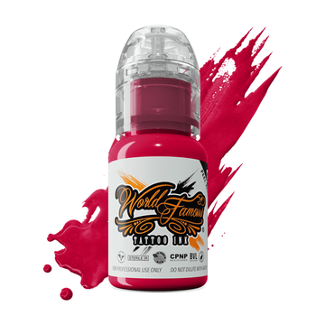 Тату краска World Famous Rose Red 15мл USA