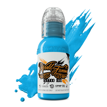 Тату фарба World Famous Rainbow Blue 30мл USA