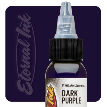Тату краска Eternal Dark Purple 15мл USA
