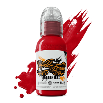 Тату фарба World Famous Master Mike Asian Demon Red 30мл USA