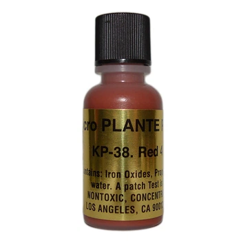 Краска для татуажа KP38 RED-4 (cognac) 15 мл USA