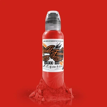 Тату краска World Famous Mayon Lava Red 15мл USA