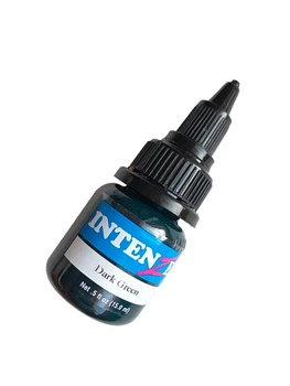 Тату краска Intenze Dark Green 15мл USA