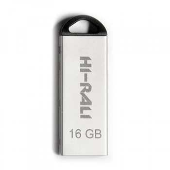 Флеш-накопитель Usb 16Gb Hi-Rali Mini Fit series Silver
