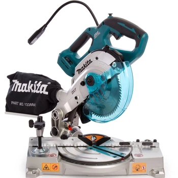 Пила торцовочная аккумуляторная Makita DLS600Z (165 мм, 46 мм, BL, DXT, LXT, 6.0 кг, без аккумуляторов и зарядного устройства)