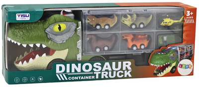 Автотранспортер LEAN Toys Dinosaur Reshoot Truck з машинками (5905991010937)