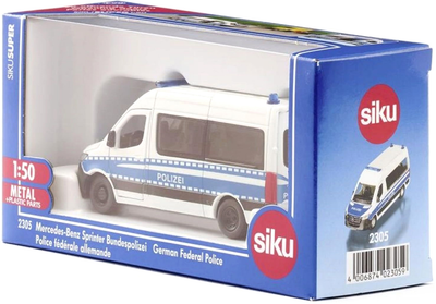 Машина поліцейська Siku Super Mercedes-Benz Sprinter 1:50 (4006874023059)