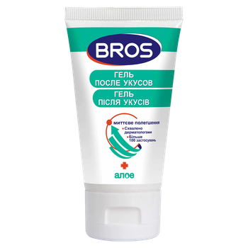 Гель после укусов насекомых Bros, 35 мл